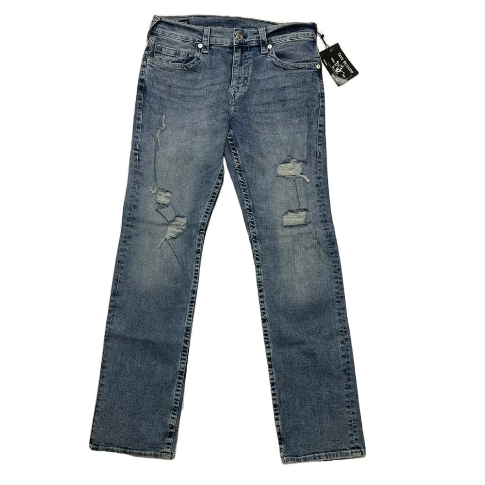 Modern True Religion Jeans RICKY STRAIGHT JEAN 34" Size 33"